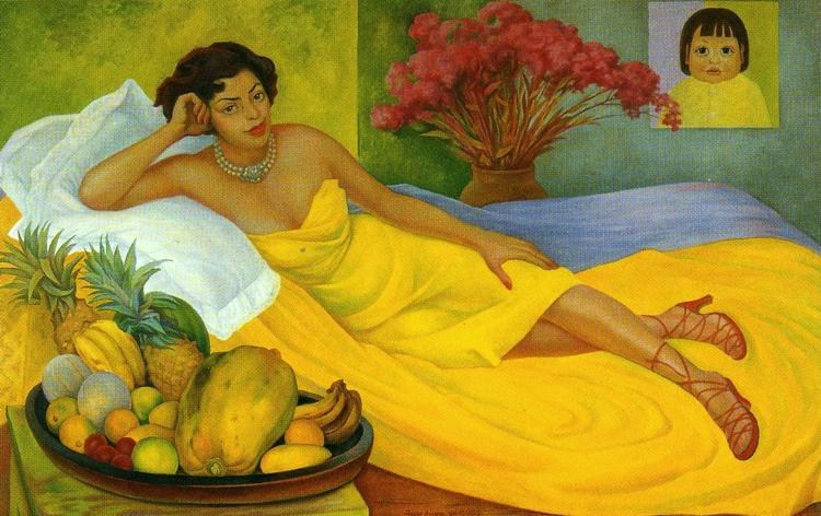 Diego Rivera Portrait of Sra. Dona Elena Flores de Carrillo